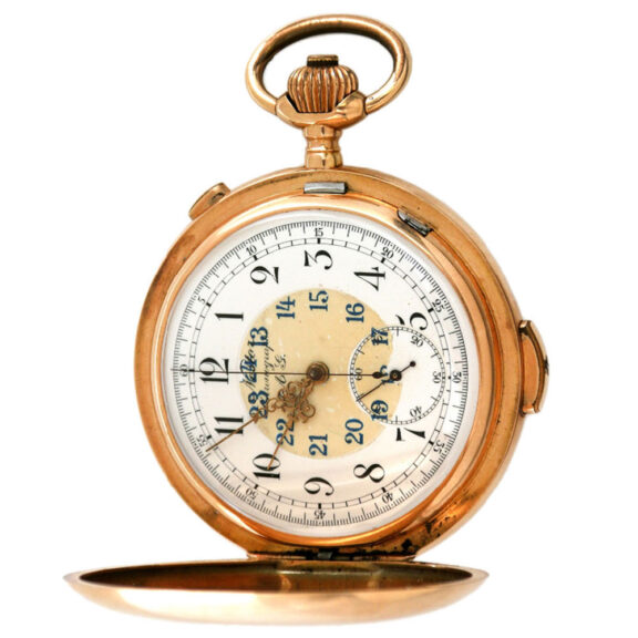 Swiss minute repetition and chronograph Circa 1900 Swiss minute repetition and chronograph Circa 1900
