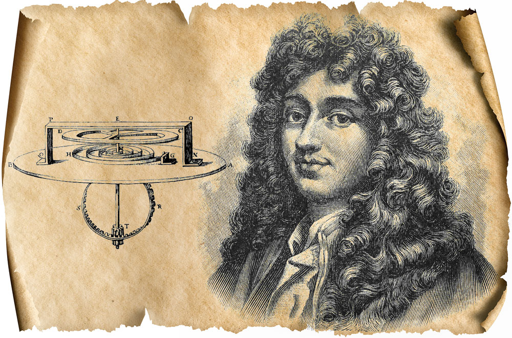 The balance spring invented by Christiaan Huygens