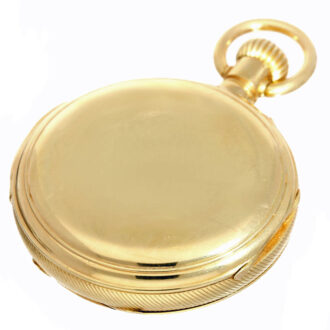Swiss gold five minute repeating chronograph Circa 1870 Swiss gold five minute repeating chronograph Circa 1870