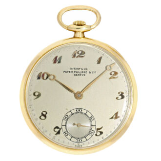 Gold Patek Philippe with Breguet hands circa 1930