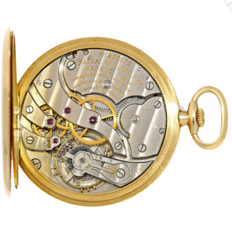 Gold Patek Philippe with Breguet hands circa 1930