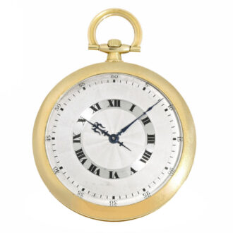 Very rare gold pocket watch by Cartier circa 1925