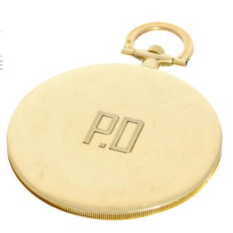 Very rare gold pocket watch by Cartier circa 1925