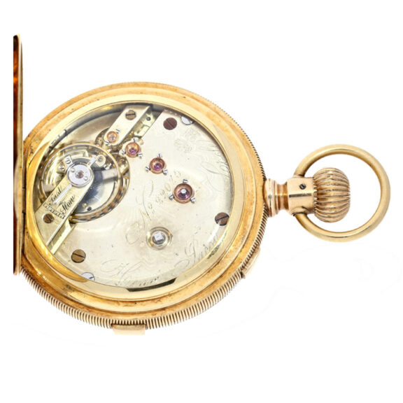 Gold split seconds chronograph Rattrapante Circa 1860 Gold split seconds chronograph Rattrapante Circa 1860