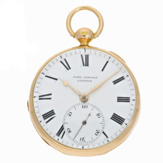 Gold English pocket watch chronometer Circa 1816