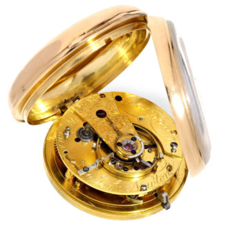 Gold English pocket watch chronometer Circa 1816