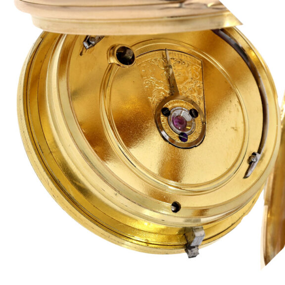 Gold English pocket watch chronometer Circa 1816 Gold English pocket watch chronometer Circa 1816
