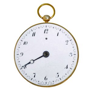 French gilt Montre de Souscription pocket watch Circa 1815