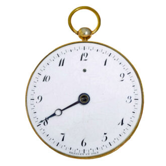 French gilt Montre de Souscription pocket watch Circa 1815