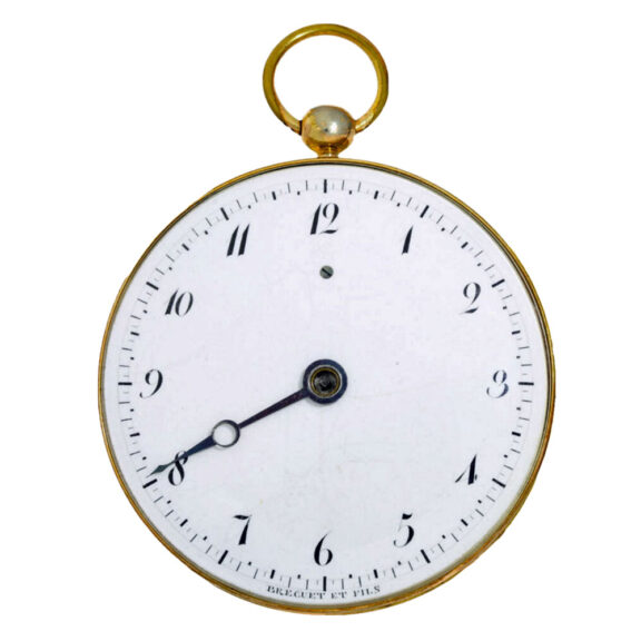 French gilt Montre de Souscription pocket watch Circa 1815