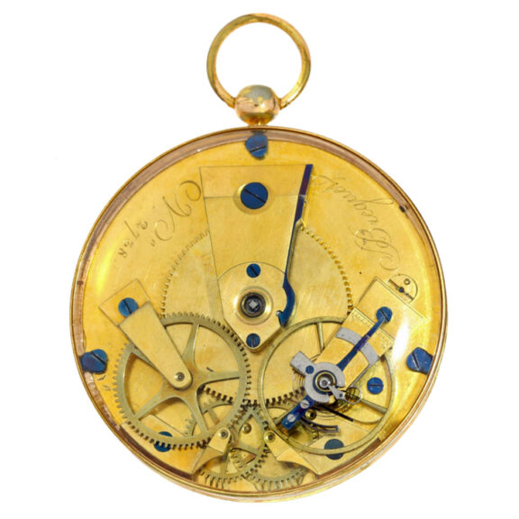 French gilt Montre de Souscription pocket watch Circa 1815 French gilt Montre de Souscription pocket watch Circa 1815