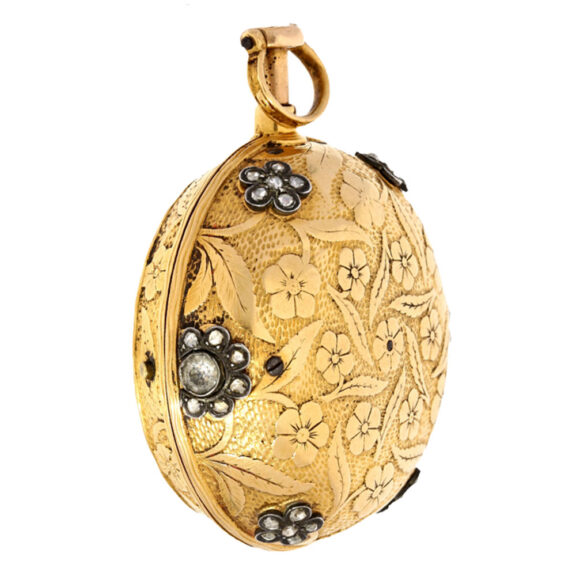 rench watch with chatelaine, repeating a toc et a tact Circa 1735 rench watch with chatelaine, repeating a toc et a tact Circa 1735