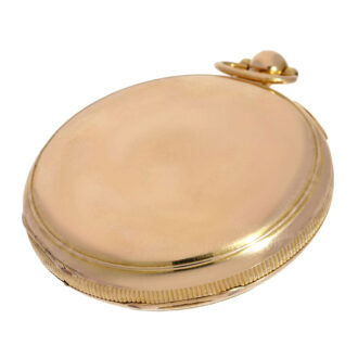 French gold hunting cased musical cylinder watch Circa 1815