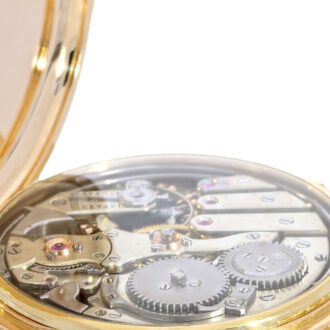 Gold hunter case with 7 complications, perpetual calendar etc. Circa 1883