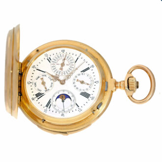 Gold pocket watch Grande Complication with 7 complications Circa 1900 Gold pocket watch Grande Complication with 7 complications Circa 1900