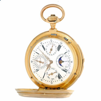 Gold pocket watch Grande Complication with 7 complications Circa 1900 Gold pocket watch Grande Complication with 7 complications Circa 1900
