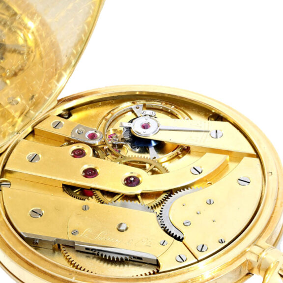 Deck pocket watch chronometer perpetual calendar Paris circa 1930-1932 Deck pocket watch chronometer perpetual calendar Paris circa 1930-1932