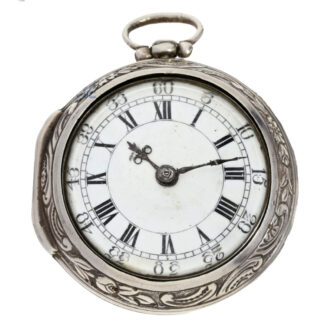 Early English paircase verge pocket watch Circa 1747