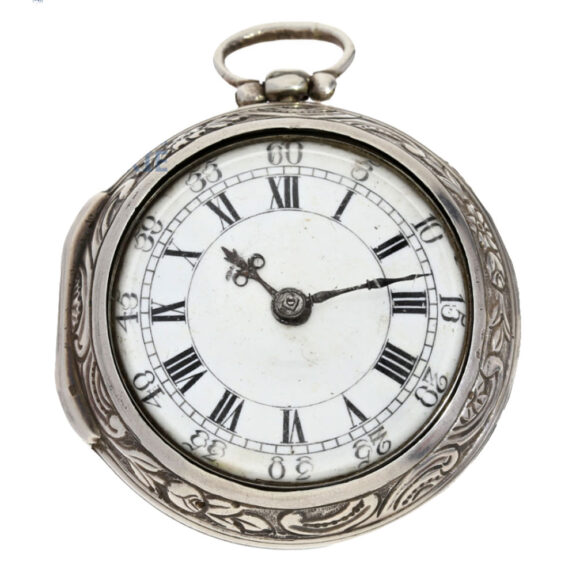 Early English paircase verge pocket watch Circa 1747