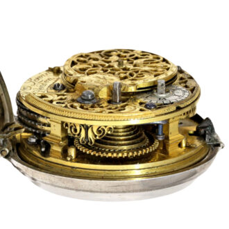 Early English paircase verge pocket watch Circa 1747