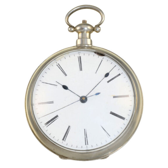 Big pocket watch with 8 days-movement Circa 1840 Big pocket watch with 8 days-movement Circa 1840