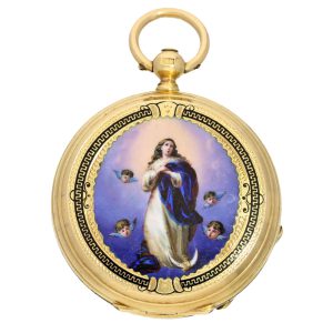 Pocket watch for the Central American market Circa 1865