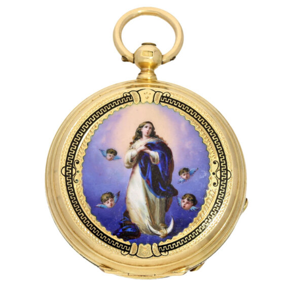 Pocket watch for the Central American market Circa 1865 Pocket watch for the Central American market Circa 1865