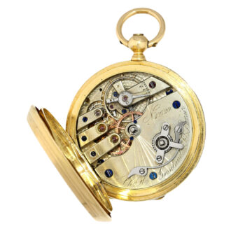 Pocket watch for the Central American market Circa 1865 Pocket watch for the Central American market Circa 1865