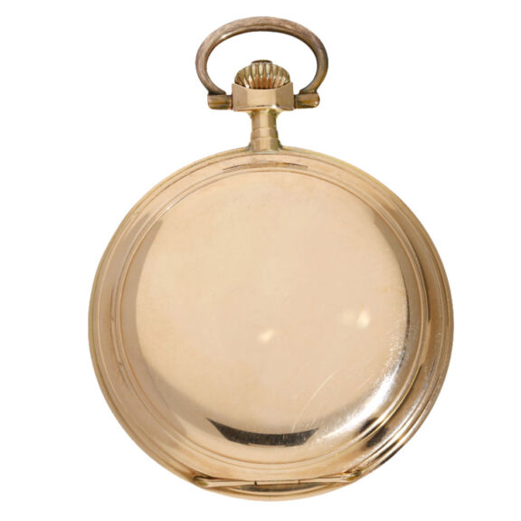 Gold hunting case watch System Glashütte Circa 1910 Gold hunting case watch System Glashütte Circa 1910
