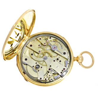 Gold pocket watch with repeater Circa 1840