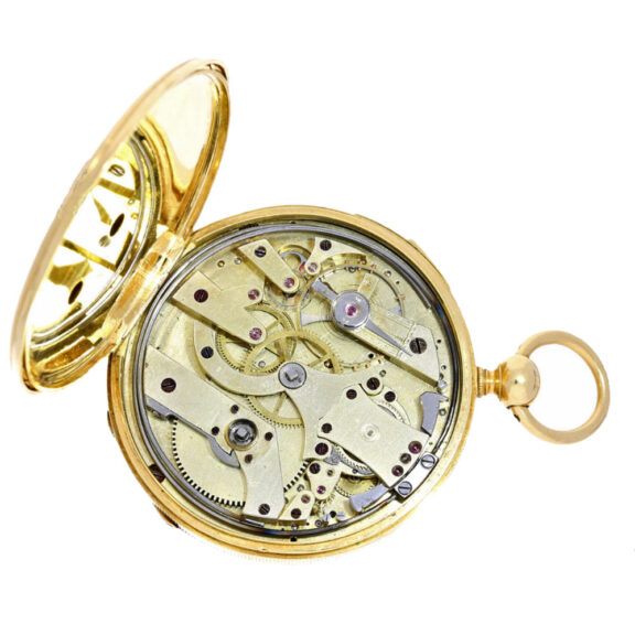 Gold pocket watch with repeater Circa 1840 Gold pocket watch with repeater Circa 1840