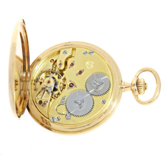 Pocket watch IWC, gold hunting case Circa 1906 Pocket watch IWC, gold hunting case Circa 1906