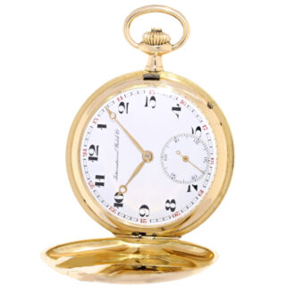 Pocket watch IWC, gold hunting case Circa 1906 Pocket watch IWC, gold hunting case Circa 1906