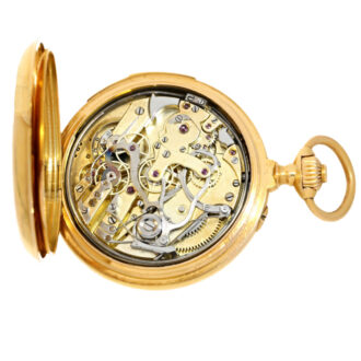 Audemars Freres pocket watch minute repeater Circa 1890