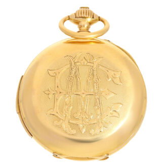 Audemars Freres pocket watch minute repeater Circa 1890