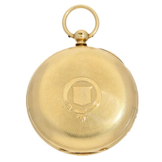 English pocket watch with duplex escapement Circa 1827