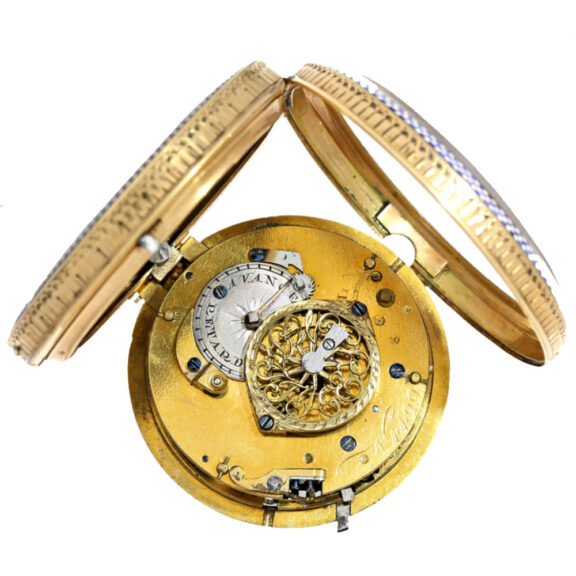 Repeater with beautiful enamel painting France circa 1810 Repeater with beautiful enamel painting France circa 1810