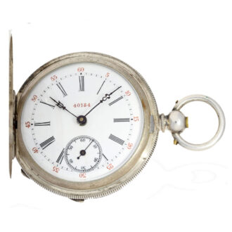 Enamel pocket watch for Chinese market Circa 1869