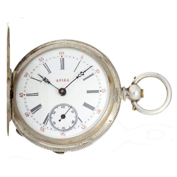 Enamel pocket watch for Chinese market Circa 1869