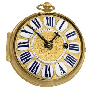 French Louis XIV Oignon gilt pocket watch Circa 1700