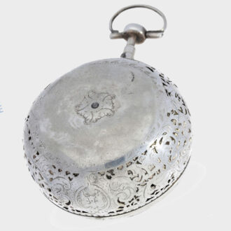 Gilt paircase verge pocket watch with alarm Circa 1690 Gilt paircase verge pocket watch with alarm Circa 1690