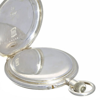 Heavy silver Glashütte deck pocket watch Circa 1915