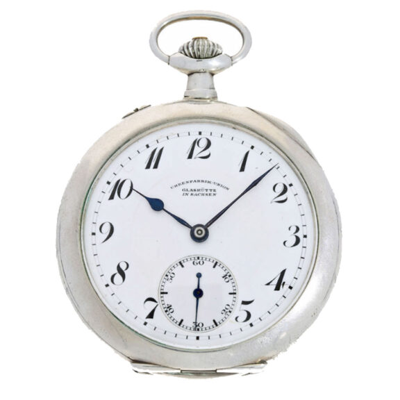 German precision pocket watch from the watchmaking school