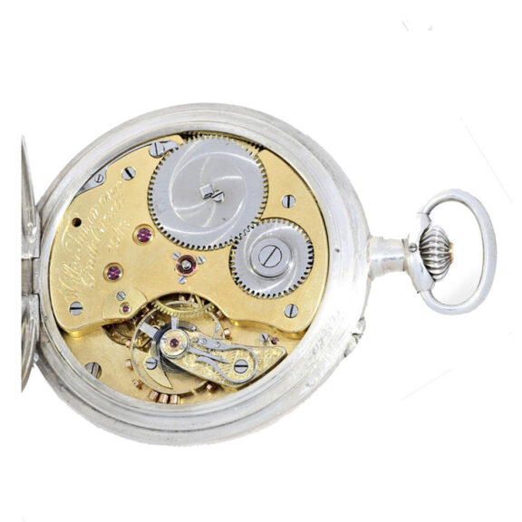 German precision pocket watch from the watchmaking school German precision pocket watch from the watchmaking school