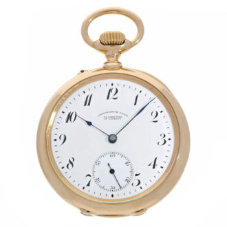 Glashütte precision pocket watch, quality 1A Circa 1900