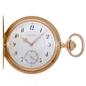 Gold A.Lange & Söhne hunting case watch circa 1900