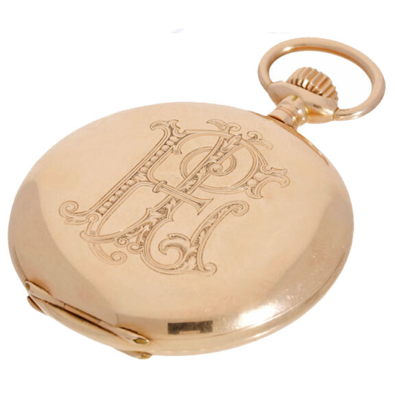 Gold A.Lange & Söhne hunting case watch circa 1900 Gold A.Lange & Söhne hunting case watch circa 1900