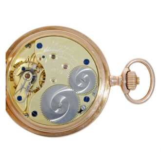 Gold A.Lange & Söhne hunting case watch circa 1900