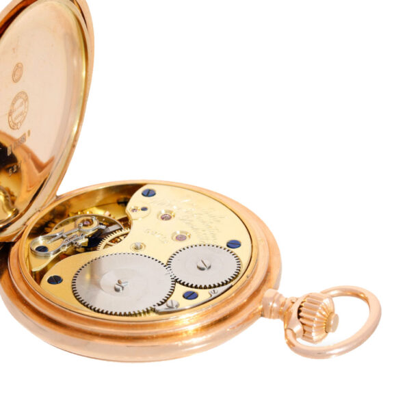 Gold A.Lange & Söhne hunting case watch circa 1900 Gold A.Lange & Söhne hunting case watch circa 1900
