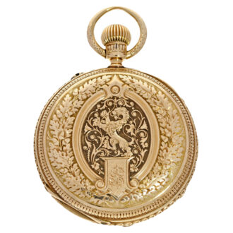 Julius Assman pocket watch Renaissance style Circa 1877 Julius Assman pocket watch Renaissance style Circa 1877